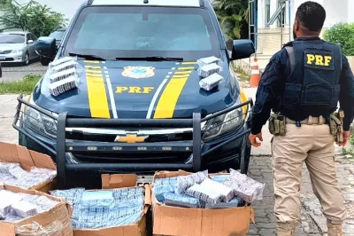 PRF na Bahia realiza maior apreensão de anfetaminas nas rodovias federais do ano
