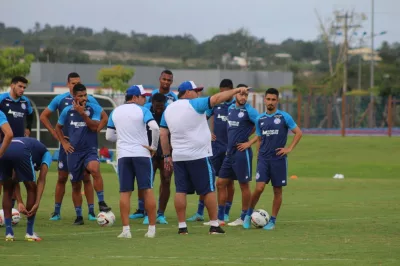 Bahia faz penúltimo treino antes do duelo contra o Criciúma
