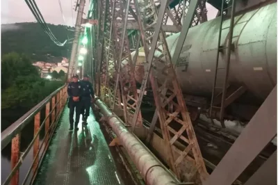 Recôncavo Baiano: ponte Dom Pedro II fica interditada após trem descarrilar