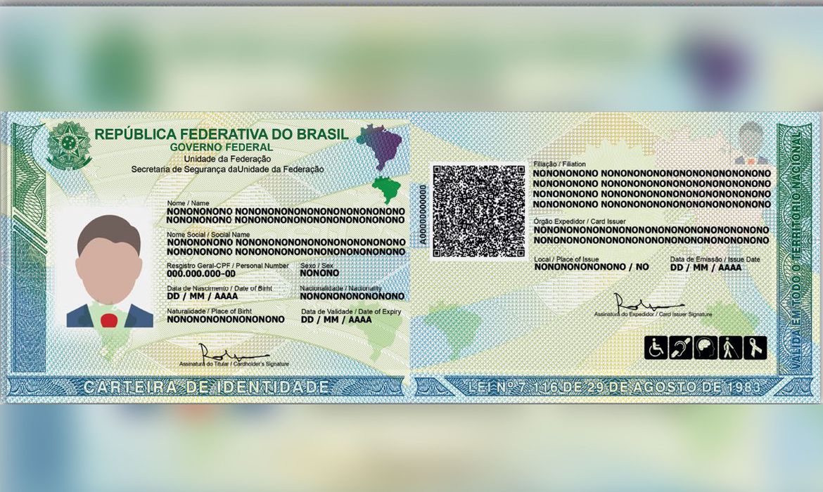 Nova Carteira de Identidade Nacional - Foto: Instituto-Geral de Perícias do Rio Grande do Sul