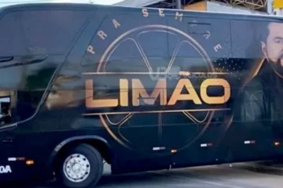 Ônibus da banda Limão com Mel se envolve em acidente com 2 carros na BR-116