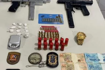 Operação desmonta fábrica ilegal de armas e apreende submetralhadoras no norte do estado