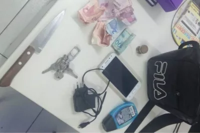 Alagoinhas: Policiais do 4º BPM realizam condução por ameaça com arma branca
