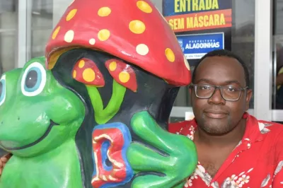‘A outra face do artista Juarez Anunciação’ é exposta no foyer da Biblioteca Maria Feijó