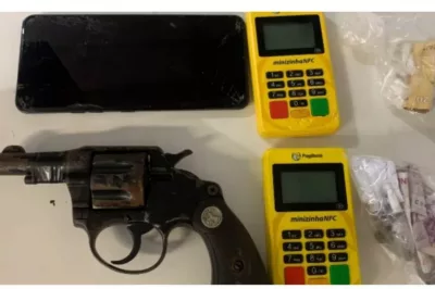 Polícia Militar prende homem que vendia drogas no débito e no crédito