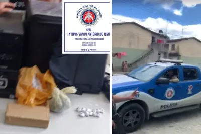 Em fuga, três homens fazem idosa de refém na cidade de Santo Antônio de Jesus