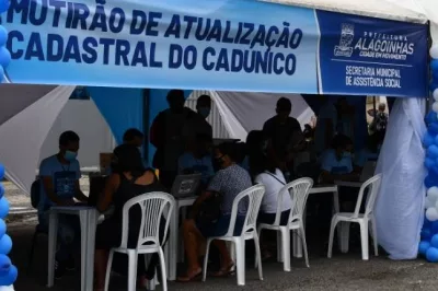 Alagoinhas: Mutirão de Atendimentos do Cadastro Único começa nesta segunda-feira (15)