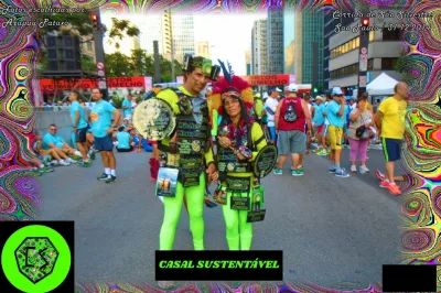Casal Sustentável fará apresentações na Praça Rui Barbosa, nos finais de semana de Setembro