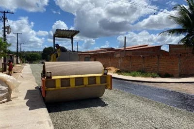 Alagoinhas: Pavimentação de 11 ruas beneficia o Parque São Bernardo