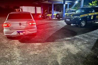 PRF apreende veículo clonado durante fiscalização na BR-101 em Alagoinhas