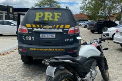 PRF recupera motocicleta que trafegava com placa clonada em Alagoinhas