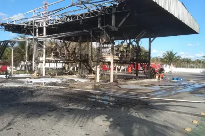 Funcionário de distribuidora de combustíveis morre após ter 100% do corpo queimado em incêndio na empresa