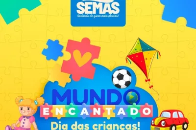 Alagoinhas: Prefeitura realiza o Mundo Encantado das Crianças, nesta quarta (12), na Praça dos Esportes