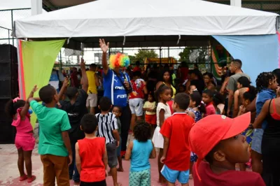 Alagoinhas: Dia das Crianças é comemorado com grande festa na Praça dos Esportes
