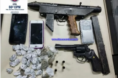Feira: Dois homens morrem em ação policial que apreendeu armas, drogas e munições