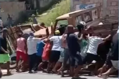 Caminhão desgovernado deixa ao menos quatro feridos na Bahia
