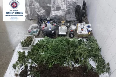 Rondesp Chapada desmancha laboratório de haxixe no interior