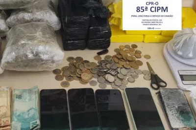 Três pessoas são presas com drogas em Luís Eduardo Magalhães