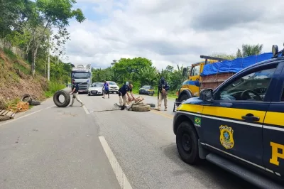 PRF aponta que não há bloqueios em estradas federais que cortam a Bahia