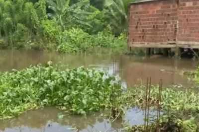 Sobe para 51 o número de municípios afetados pelas chuvas na Bahia