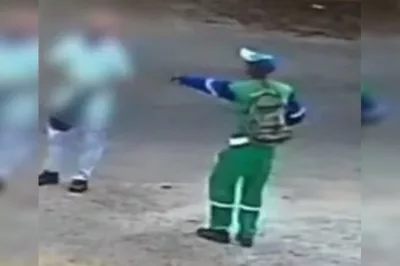Homem se disfarça de gari para cometer assaltos em Salvador