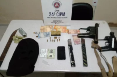Duas submetralhadoras são apreendidas em Várzea Nova