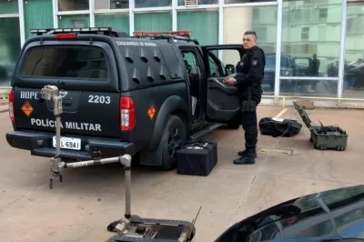 Esquadrão anti-bombas já foi acionado por mais de cinco vezes e segue trabalhando para a cerimônia de posse de Lula