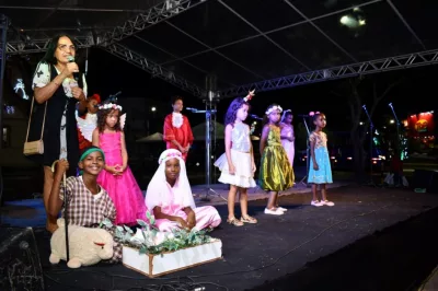 Alagoinhas: Natal Iluminado segue até sexta-feira (23), com apresentações natalinas no estacionamento da prefeitura