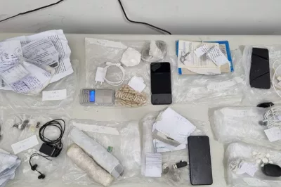 Feira: Operação apreende 11 celulares, dez facas e 2 kg de cocaína em presídio