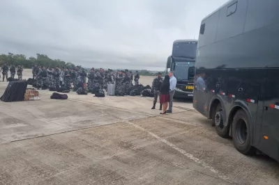 Governo da Bahia envia 70 policiais militares para reforçar a segurança no Distrito Federal
