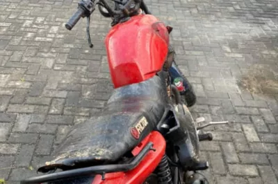 Alagoinhas: Moto utilizada em tentativa de assalto é apreendida pela PM