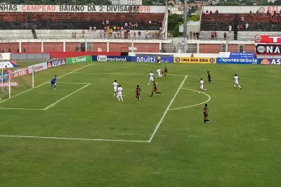 Atlético de Alagoinhas poupa jogadores e perde para o Náutico em casa na estreia da Copa do Nordeste