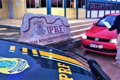 Suspeito de sequestrar os próprios filhos, homem é preso pela PRF na Bahia