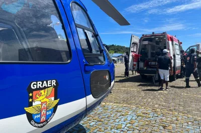 Graer transporta dois pacientes com risco de mortes em poucas horas