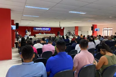 Avanços e metas da gestão municipal são apresentados pelo Prefeito Joaquim Neto na abertura dos trabalhos da Câmara Municipal