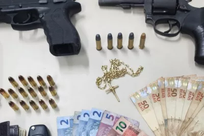 Polícia recupera carro roubado e prende dupla armada na Pituba