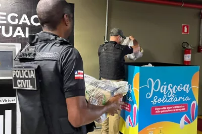 Polícia Civil amplia a campanha Páscoa Solidária para o interior