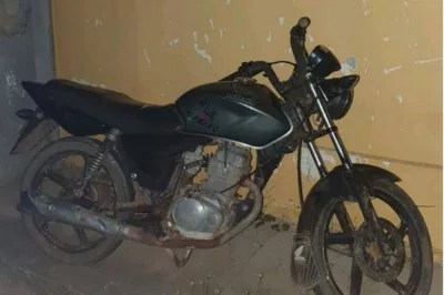 Em Inhambupe, PRF apreende motocicleta adulterada
