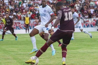 Jacuipense e Bahia ficam no empate em primeiro jogo da final do Baiano