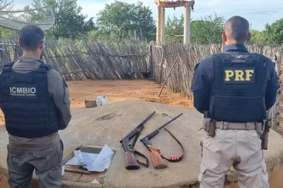 Em ação conjunta PRF, ICMBIO e INEMA realizam ações de combate a caça ilegal na região de Curaçá