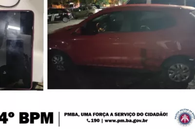 Policiais do 4° BPM e 95ª CIPM recuperam veículo roubado e prendem dois suspeitos