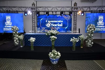 Casamento Social 2023 foi realizado na noite desta quinta-feira (27), em Alagoinhas