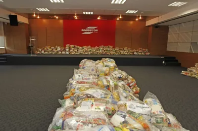 Programa Bahia Sem Fome recebe 1.500 cestas básicas do Sindicato da Indústria da Construção