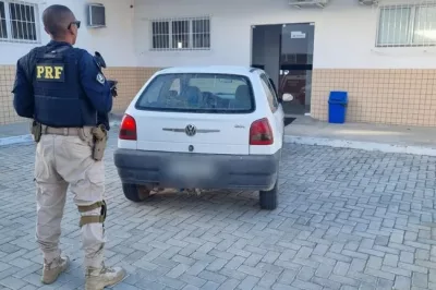 Em FIladélfia veículo roubado é recuperado pela PRF