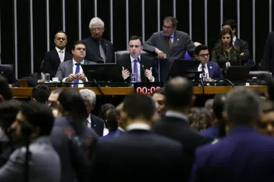 Pacheco lê requerimento e cria CPMI dos atos golpistas de 8 de janeiro