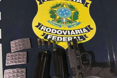 PRF apreende ‘rebite’, arma e munições em Jequié