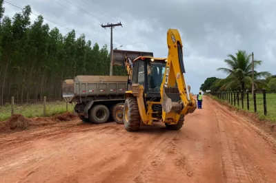 Obra de pavimentação em Capoeira e Limoeiro começa a ser executada