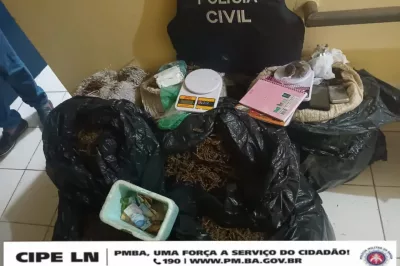 Operação conjunta entre a Polícia Civil e CIPE Litoral Norte prende dois homens com drogas em Esplanada