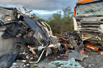Motorista morre em batida entre caminhões na região sisaleira baiana