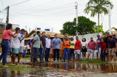 Jerônimo faz visita a Subaúma e se compromete a atender às necessidades das vítimas da chuva